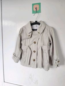H&amp;M Trench Beige Jacket for Girls