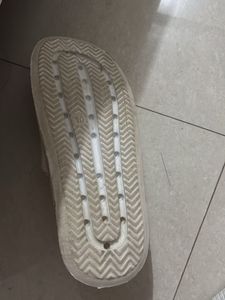 White Slide Sandals