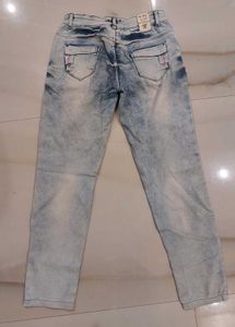 Stylish Acid Wash Jeans