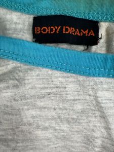 Comfortable Grey and Blue Pajama Set