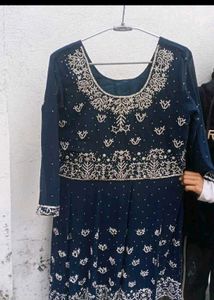 Elegant Navy Blue Lehenga Choli