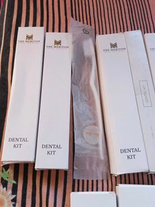 New Daily use products like comb, shaving kit, Den