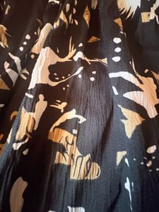 Yellow Kurti &amp; black frock Combo