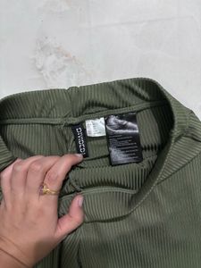 H&amp;M Ribbed Flare Pants