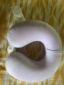 Brand New Soft Purple Miniso Travel Neck Pillow