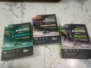 (Set of 3)Errorless Disha Jee PYQs Books