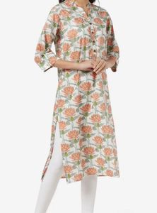 Utsa / Westside - Floral Print Kurta