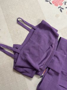 Purple Co Ord Set