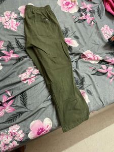 Olive Green Cargo Pants