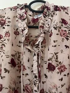 Floral Print Blouse