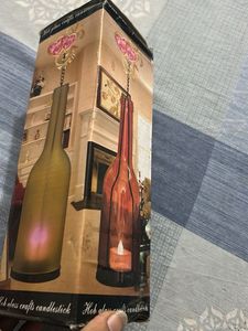 Decorative Bottle Candle Holder