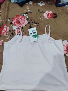 Salee!New Me Pink Cute Tank  Top