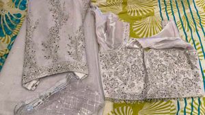 Elegant Lavender Lehenga Choli Set