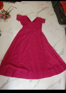 pink gown for women