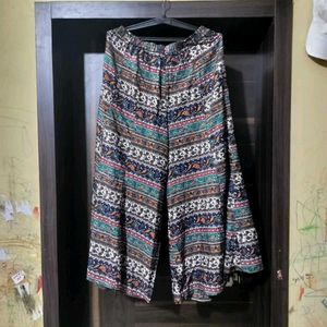 Bohemian Print anarkali pant set