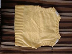 Argyle Knit Sweater Vest