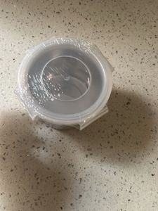 Set of two steel containers