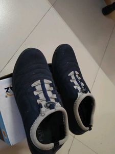 Comfortable Navy Blue Slip-On Shoes