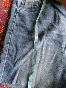 Classic Blue Denim Shorts