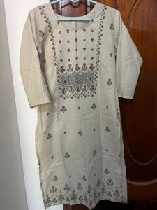Elegant Embroidered Kurta
