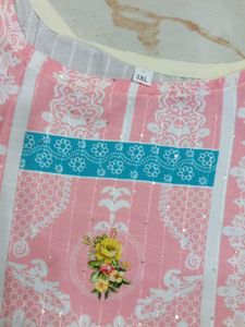 Bust 48 Floral Printed Kurta Set