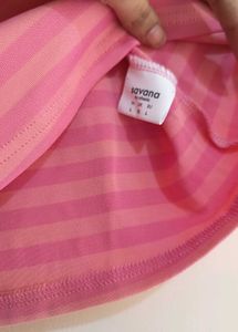 Pink Striped T-Shirt