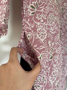 Beautiful Floral Print Kurta