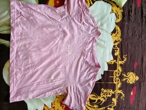 2 PINK CROP TEES