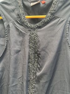 velvet skirt and only brand top