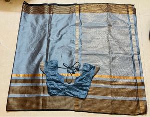 Office ware elegant saree with blouse