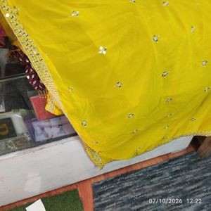 Stunning Yellow Lehenga Choli