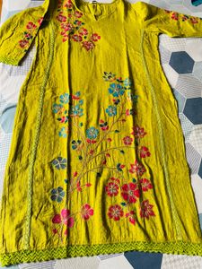 purchased from shoppers stop Vibrant Embroidered K