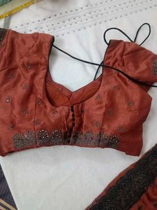 Elegant Embroidered new saree