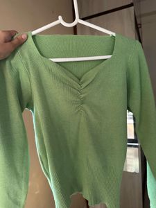 korean green top