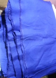 Cotton Fabric in Blue colour (2.5 mtrs)