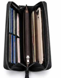 Stylish Black Embossed Wallet