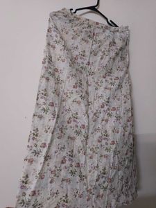 Floral Midi Skirt