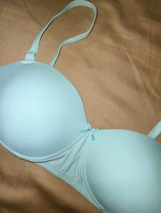 Light Blue Padded Bra