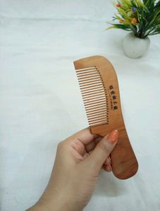 Wooden Hair Comb