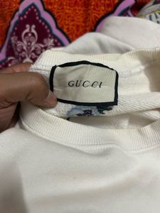 Gucci Cashmere blend Sweatshirt With Print.