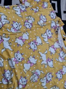 Cute Marie Cat Print Tee
