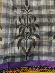 Elegant Printed Cotton Saree