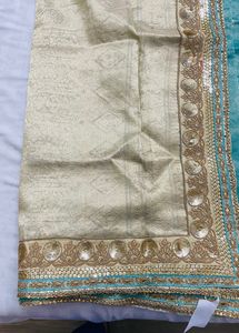 Zari Brocade Tissue Saree