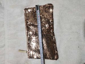 Sparkling Sequin Clutch Bag