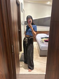 Korean bottoms with rope tie