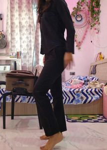combo formal shirt and pant black