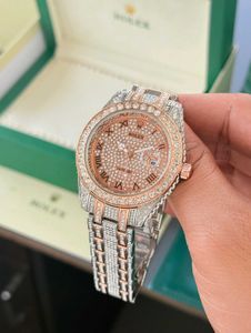 Rolex Watch - Dazzling Diamond Bezel