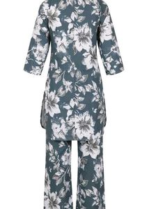 Floral Print Kurta