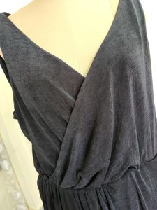 Plus Size Black Gown