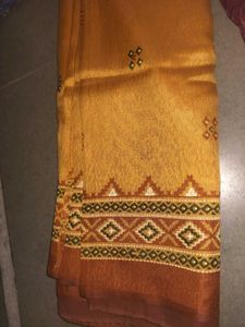 Beautiful Golden Saree